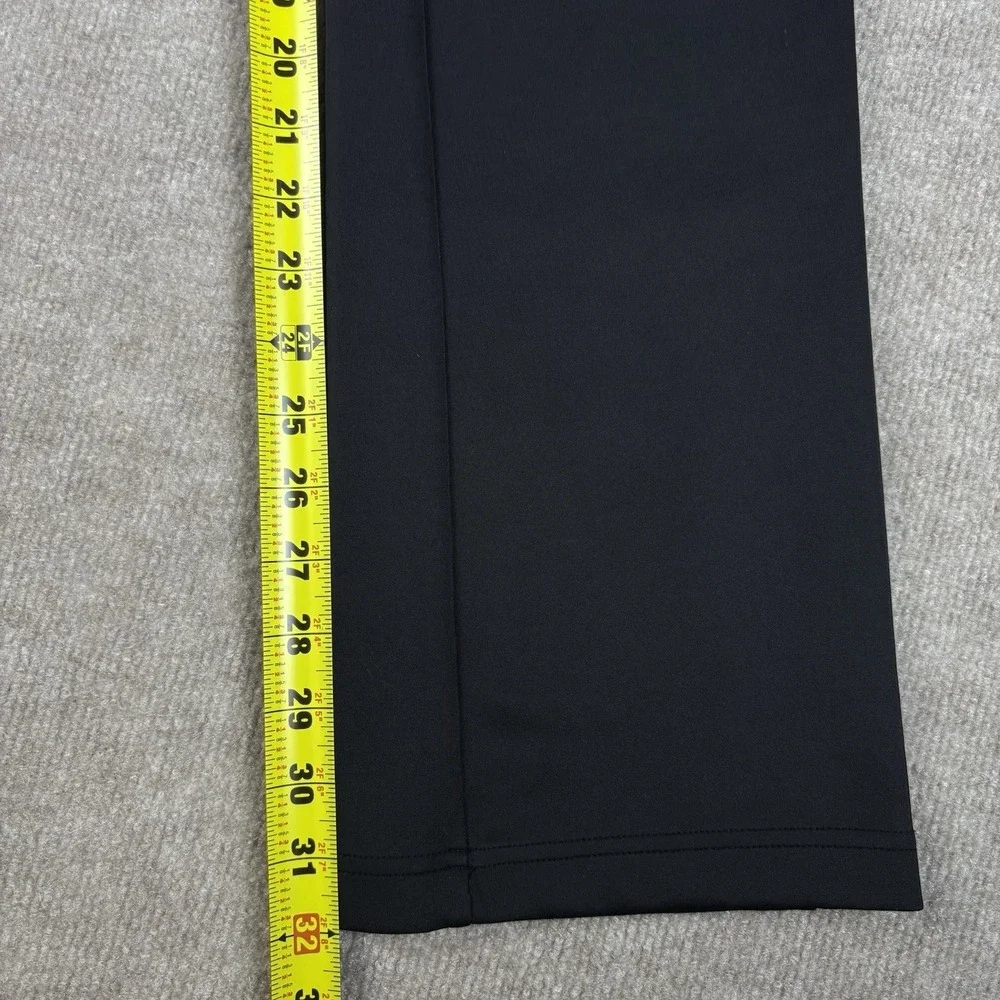 Harley-Davidson Womens Yoga Pants Black Bootcut Red Logo Stretch Size S - Picture 3 of 9